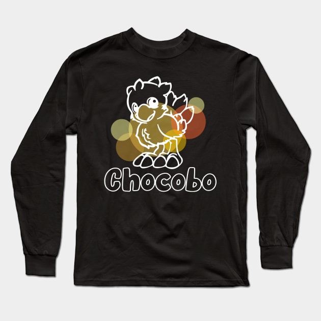 final fantasy Chocobo Long Sleeve T-Shirt by batinsaja